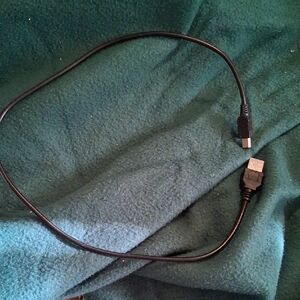 Black USB Cable